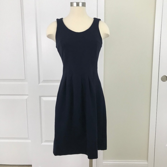 J. Crew Dresses & Skirts - J. Crew Navy Scuba Dress Size 4